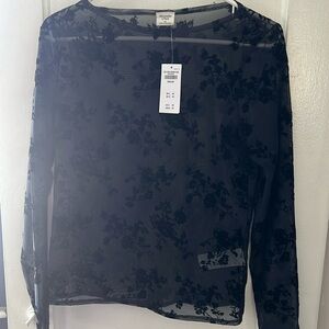 Abercrombie Sheer Long sleeve